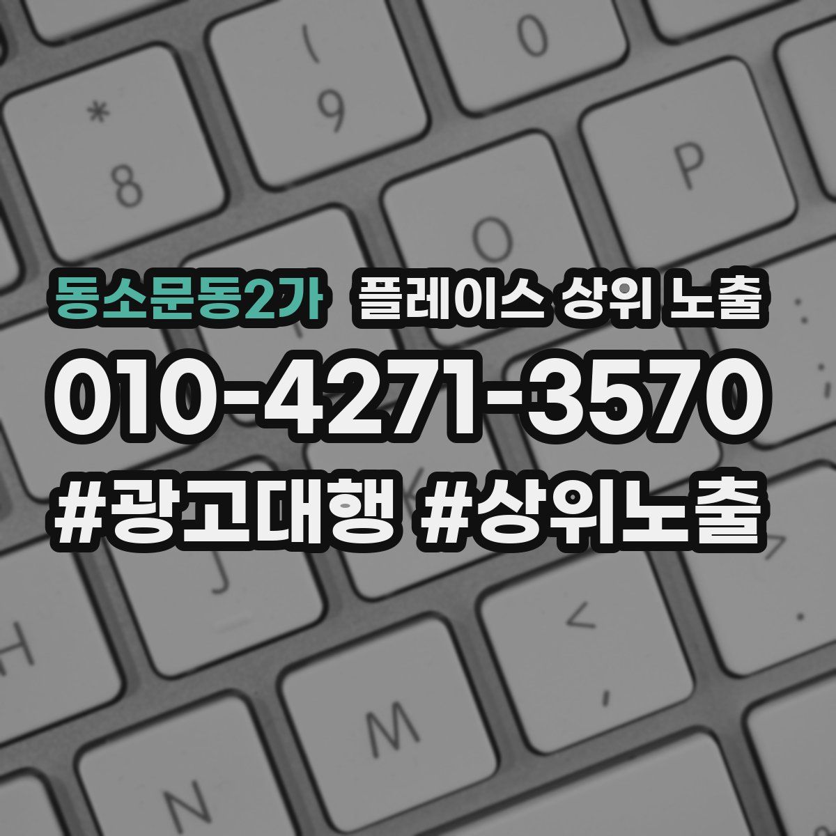 동소문동2가 플레이스 상위 노출