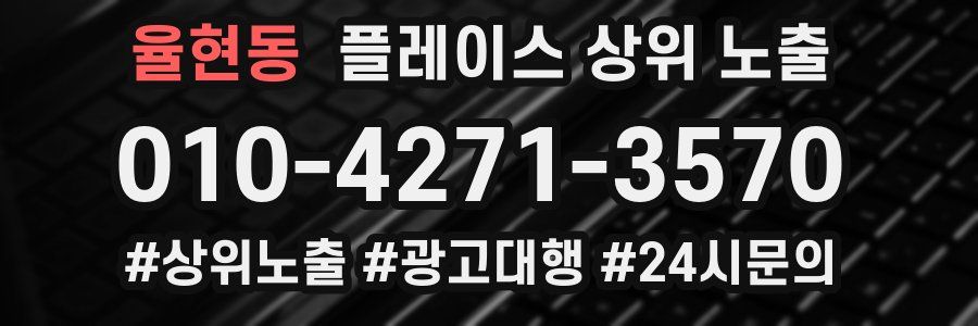 율현동 플레이스 상위 노출