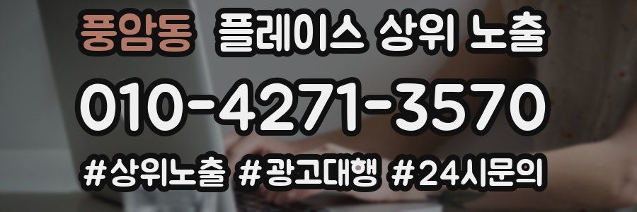 풍암동 플레이스 상위 노출