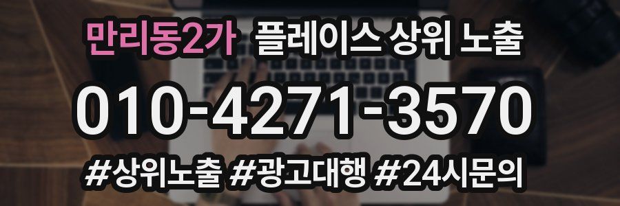 만리동2가 플레이스 상위 노출