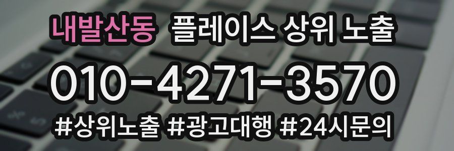 내발산동 플레이스 상위 노출