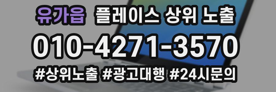 유가읍 플레이스 상위 노출