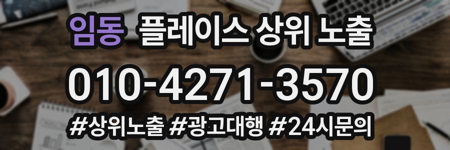 임동 플레이스 상위 노출