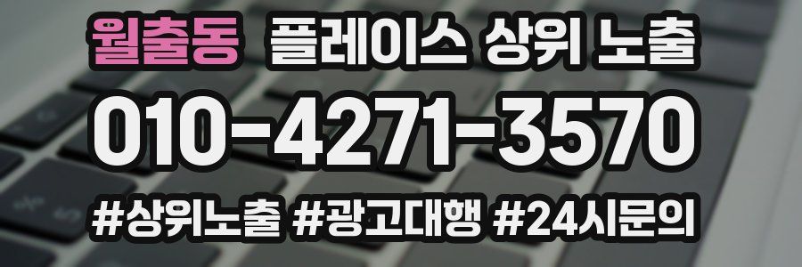 월출동 플레이스 상위 노출