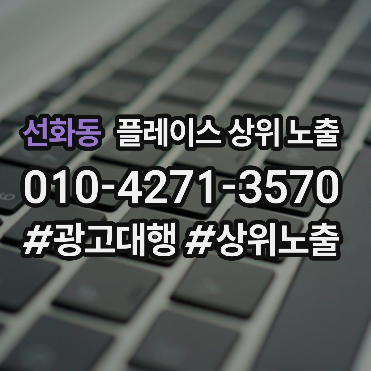 선화동 플레이스 상위 노출 긴급 수요 업종의 프로필 구성 포인트