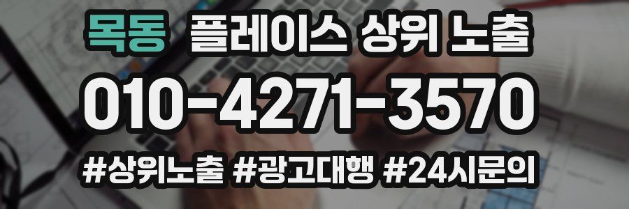 목동 플레이스 상위 노출