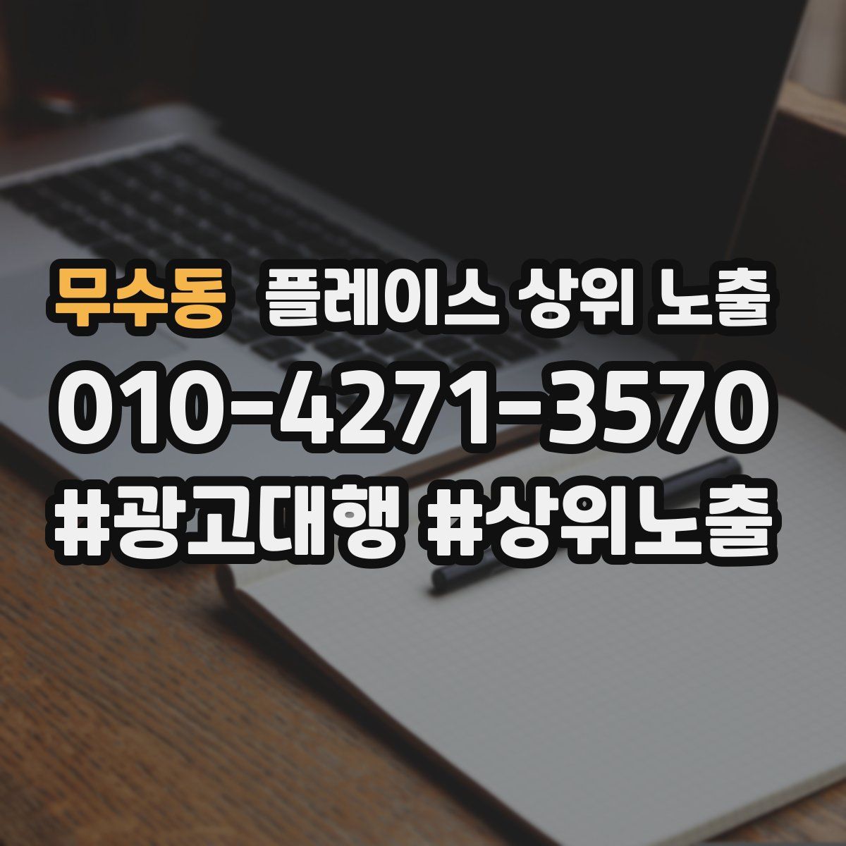무수동 플레이스 상위 노출