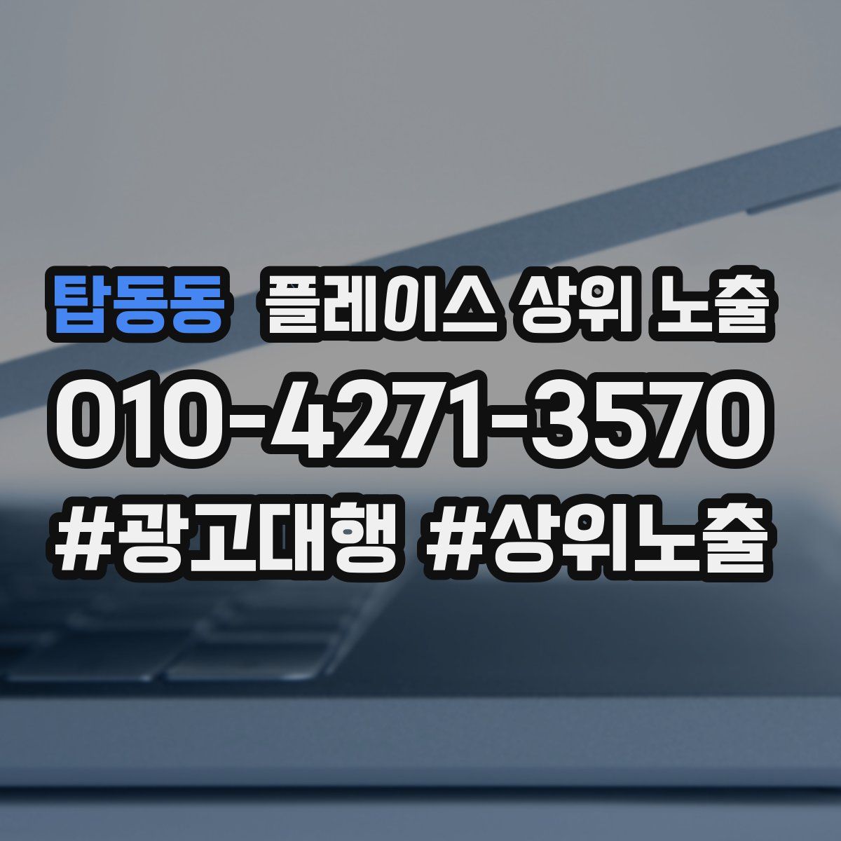 탑동동 플레이스 상위 노출