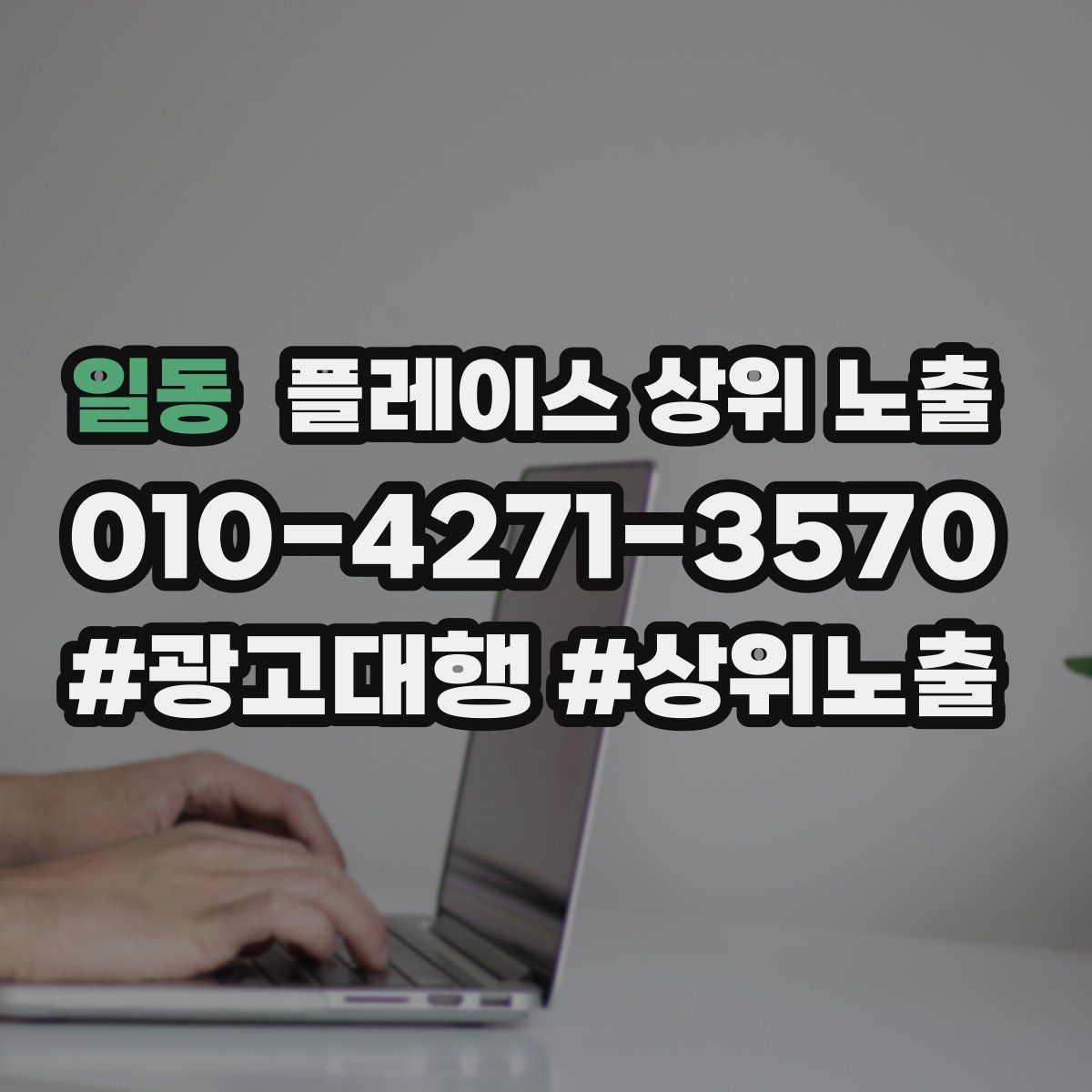 일동 플레이스 상위 노출
