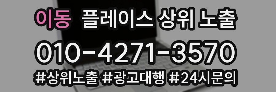 이동 플레이스 상위 노출