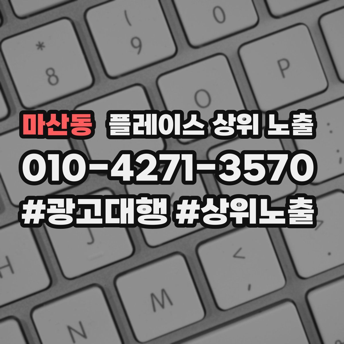 마산동 플레이스 상위 노출