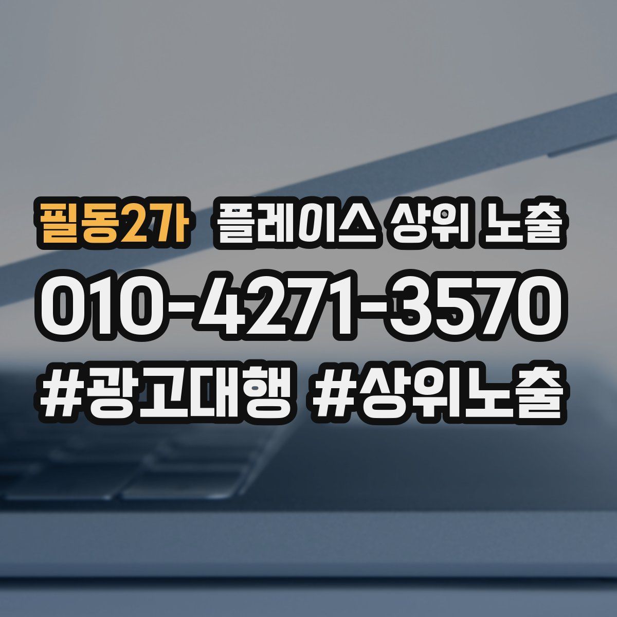 필동2가 플레이스 상위 노출