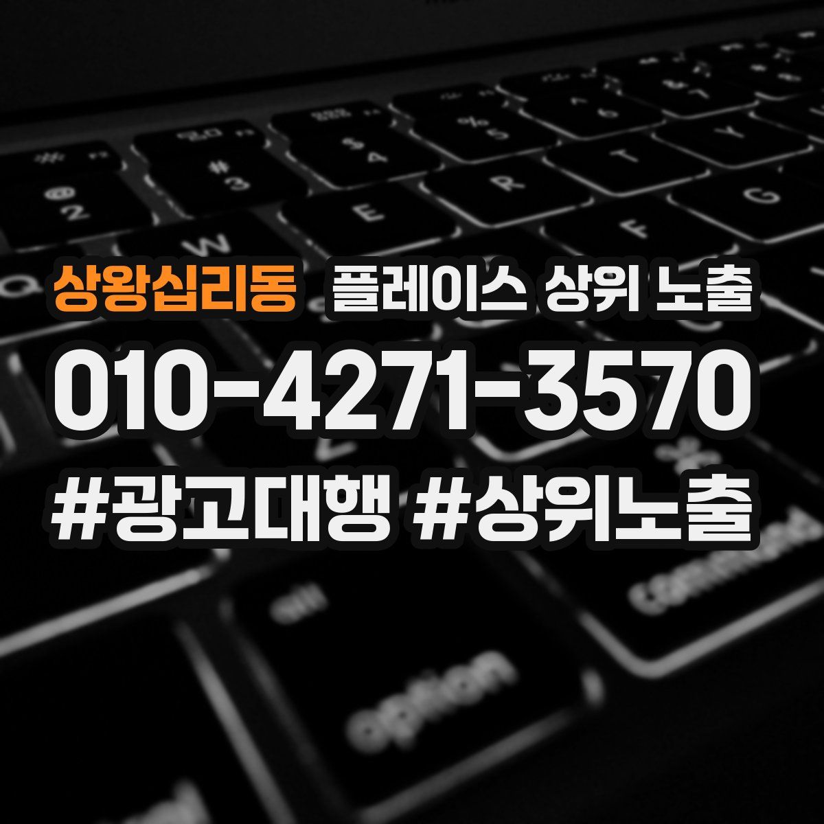 상왕십리동 플레이스 상위 노출