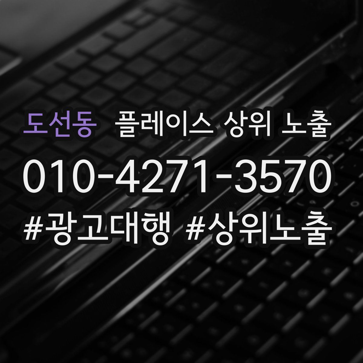 도선동 플레이스 상위 노출