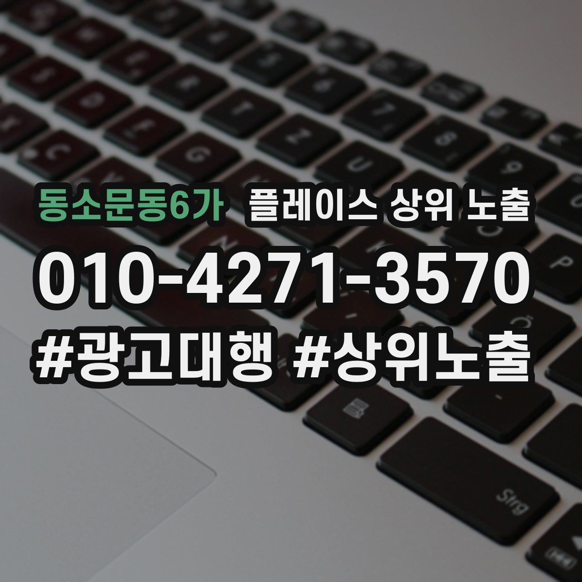 동소문동6가 플레이스 상위 노출