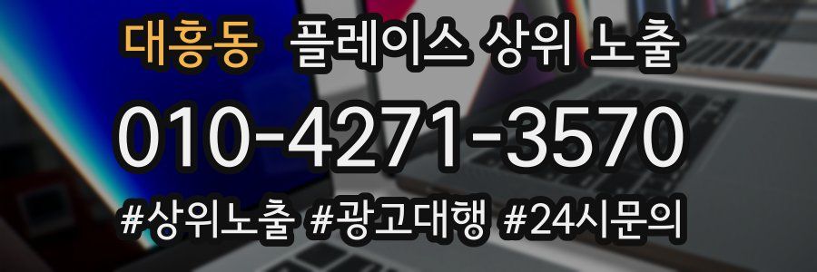 대흥동 플레이스 상위 노출