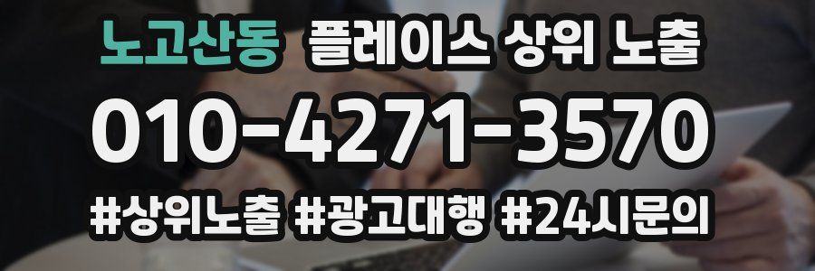 노고산동 플레이스 상위 노출