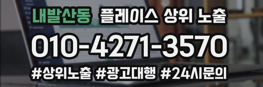 내발산동 플레이스 상위 노출