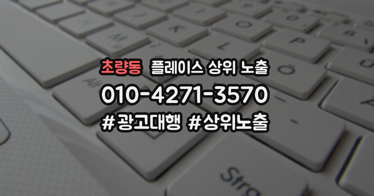 초량동 플레이스 상위 노출