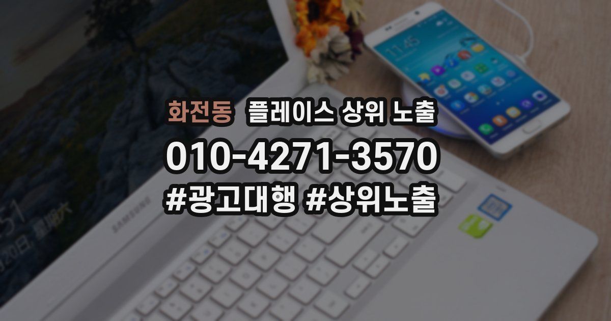 화전동 플레이스 상위 노출