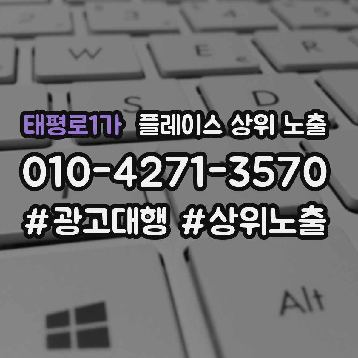 태평로1가 플레이스 상위 노출