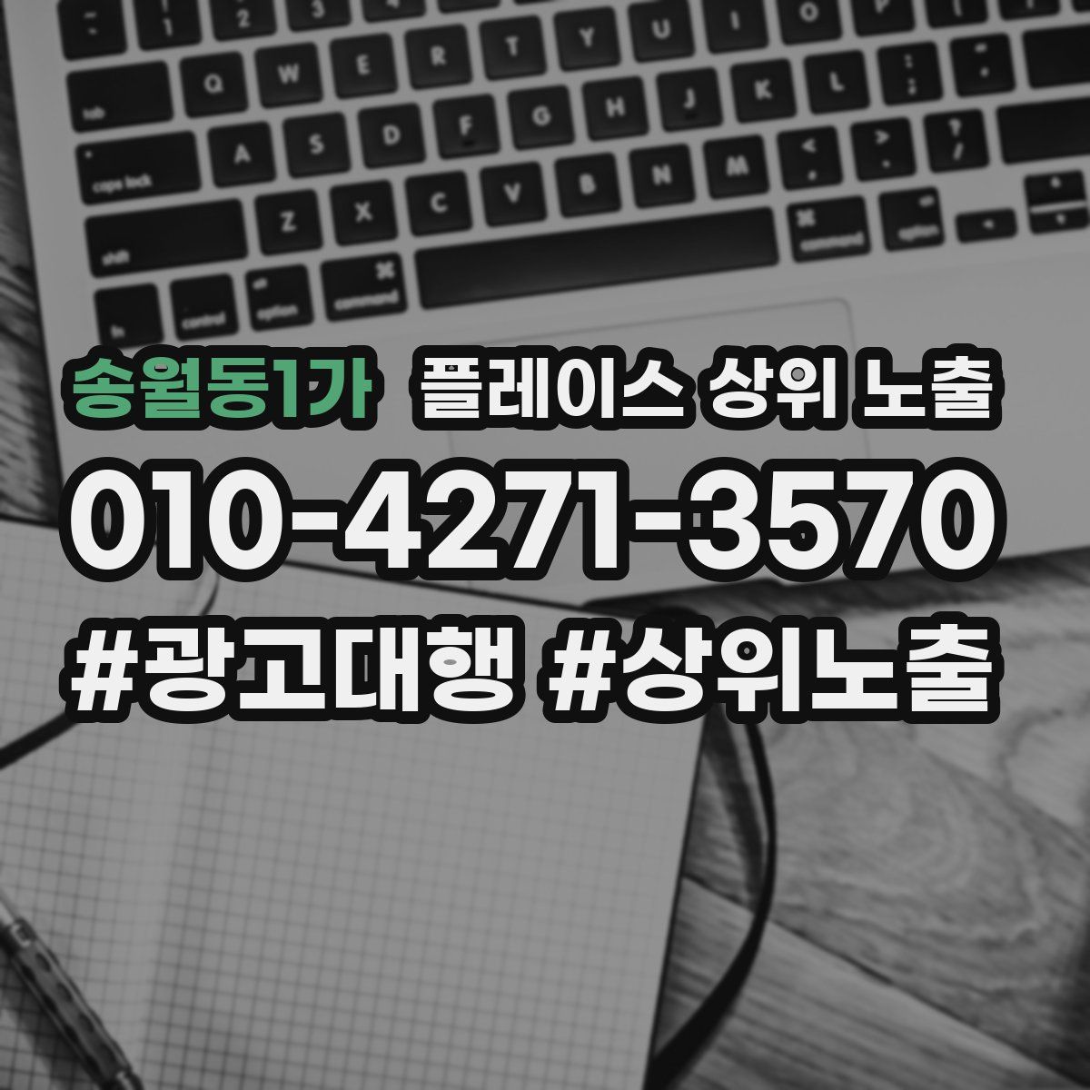 송월동1가 플레이스 상위 노출