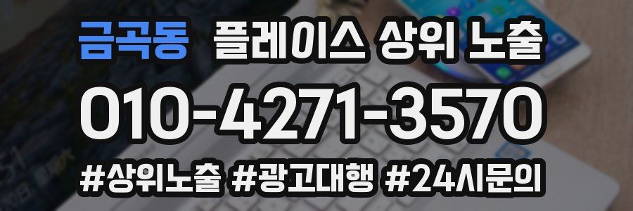 금곡동 플레이스 상위 노출