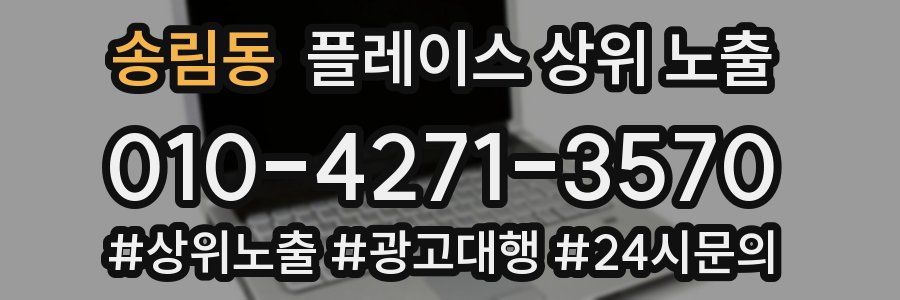 송림동 플레이스 상위 노출