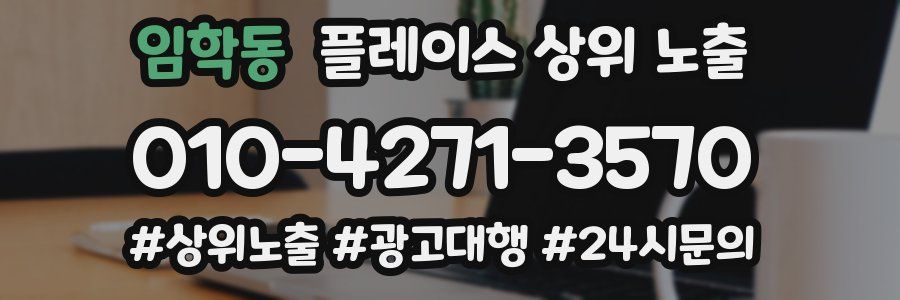 임학동 플레이스 상위 노출