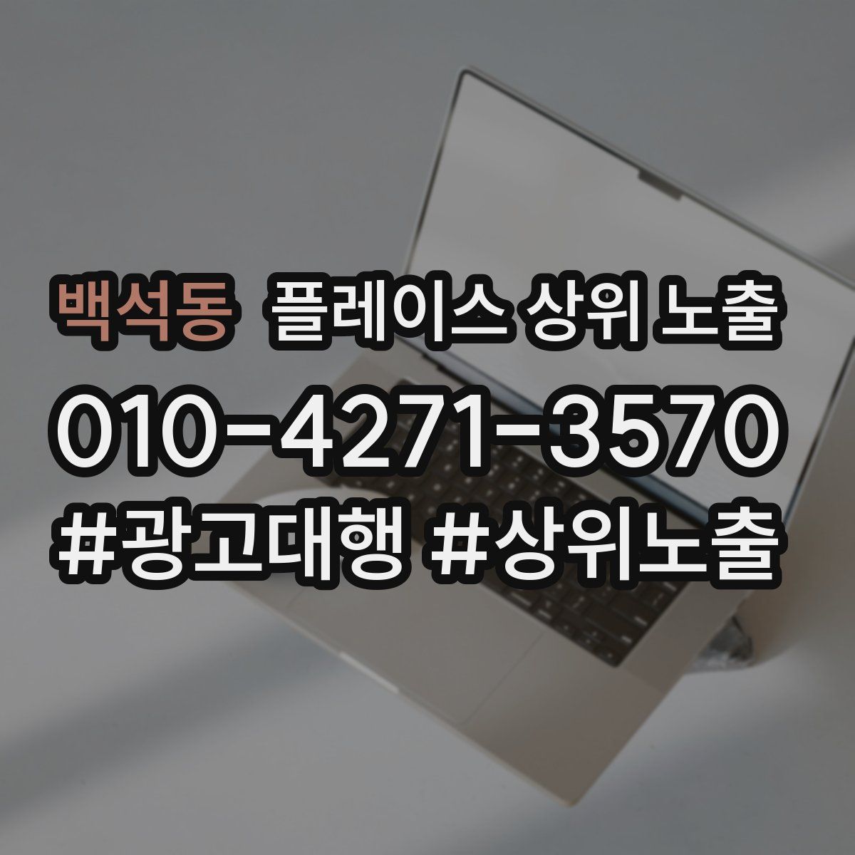 백석동 플레이스 상위 노출