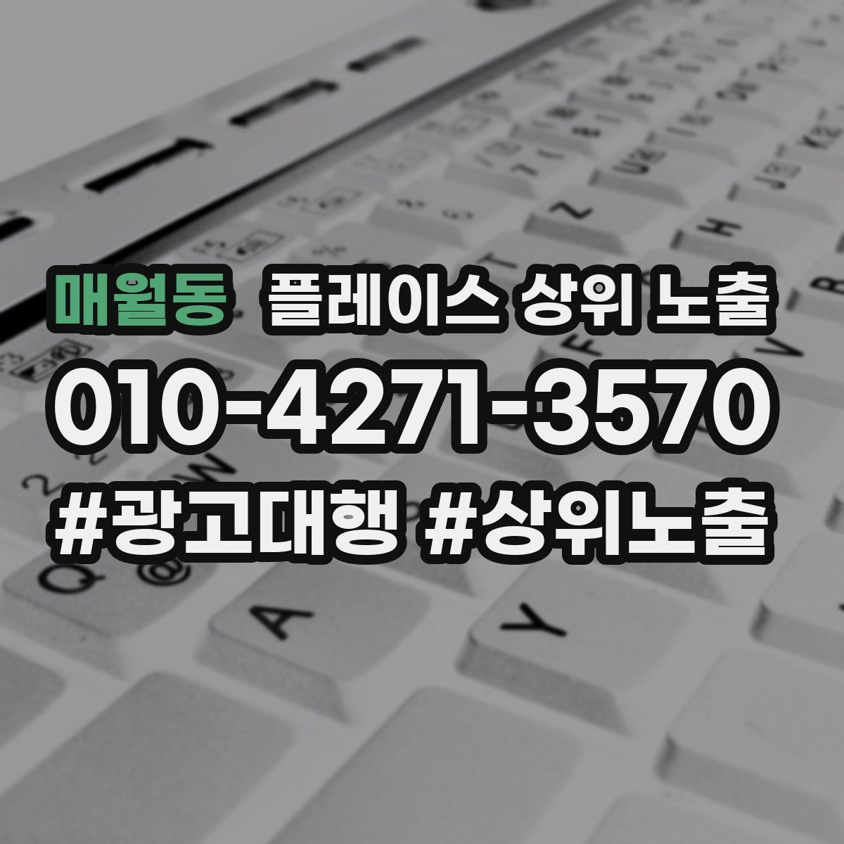매월동 플레이스 상위 노출