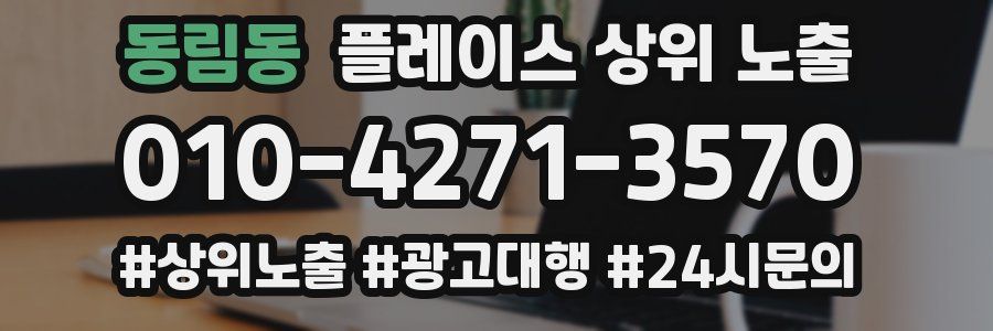 동림동 플레이스 상위 노출