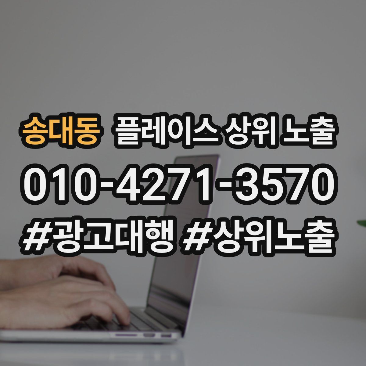 송대동 플레이스 상위 노출