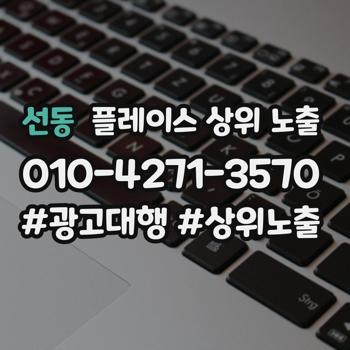 선동 플레이스 상위 노출