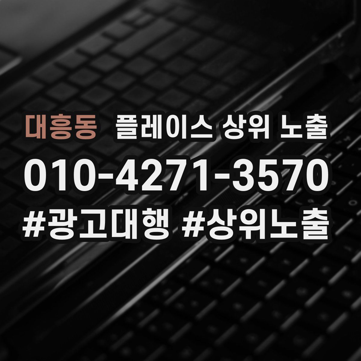 대흥동 플레이스 상위 노출