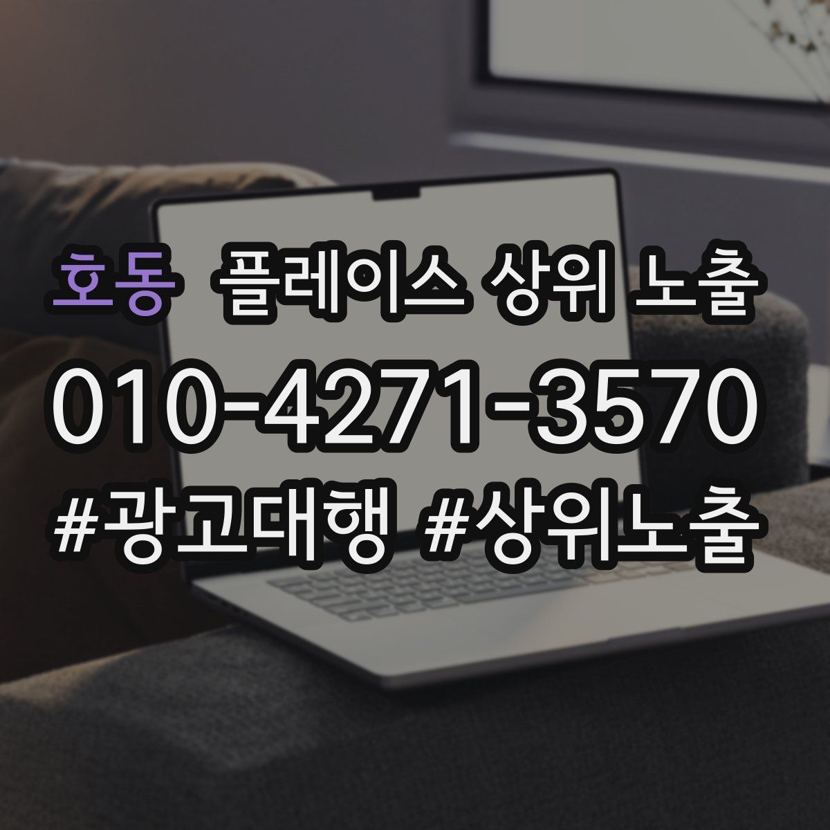 호동 플레이스 상위 노출