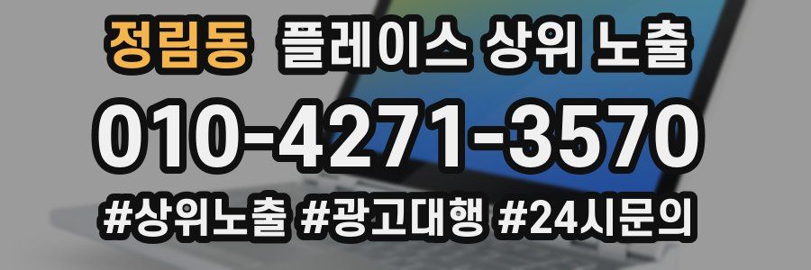 정림동 플레이스 상위 노출