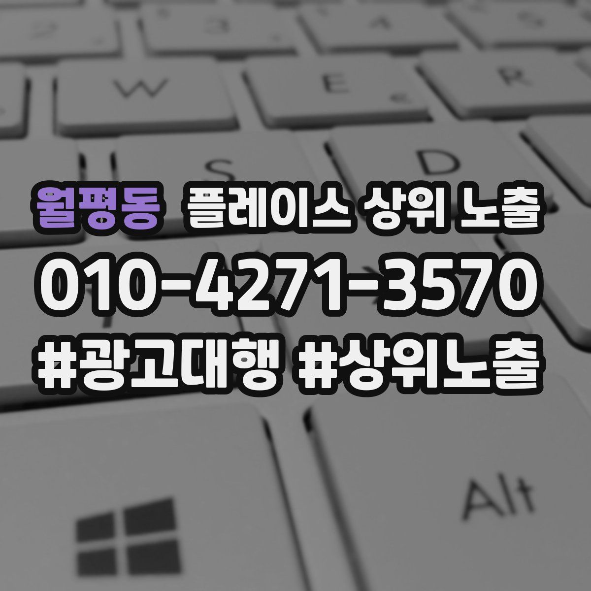 월평동 플레이스 상위 노출