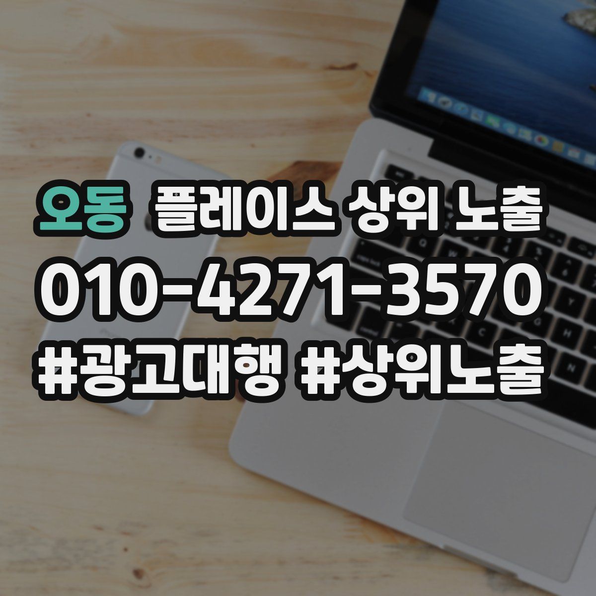 오동 플레이스 상위 노출