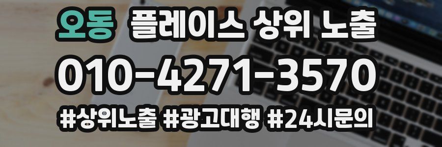 오동 플레이스 상위 노출