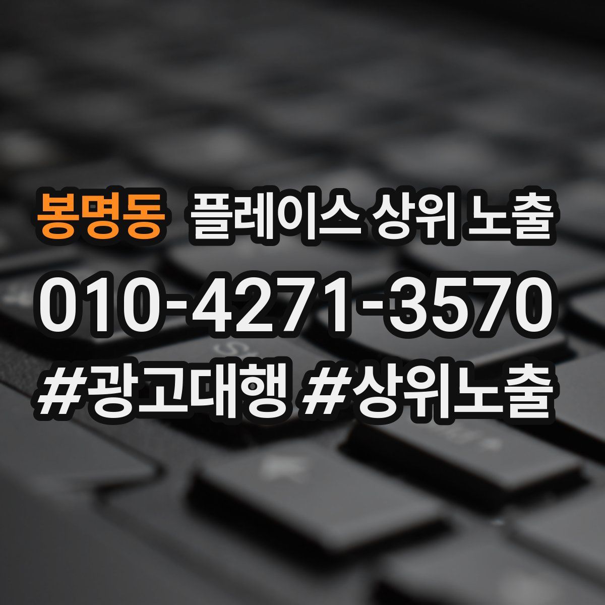 봉명동 플레이스 상위 노출