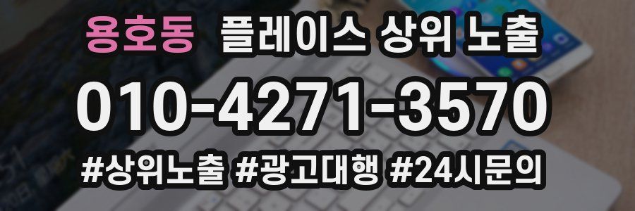 용호동 플레이스 상위 노출