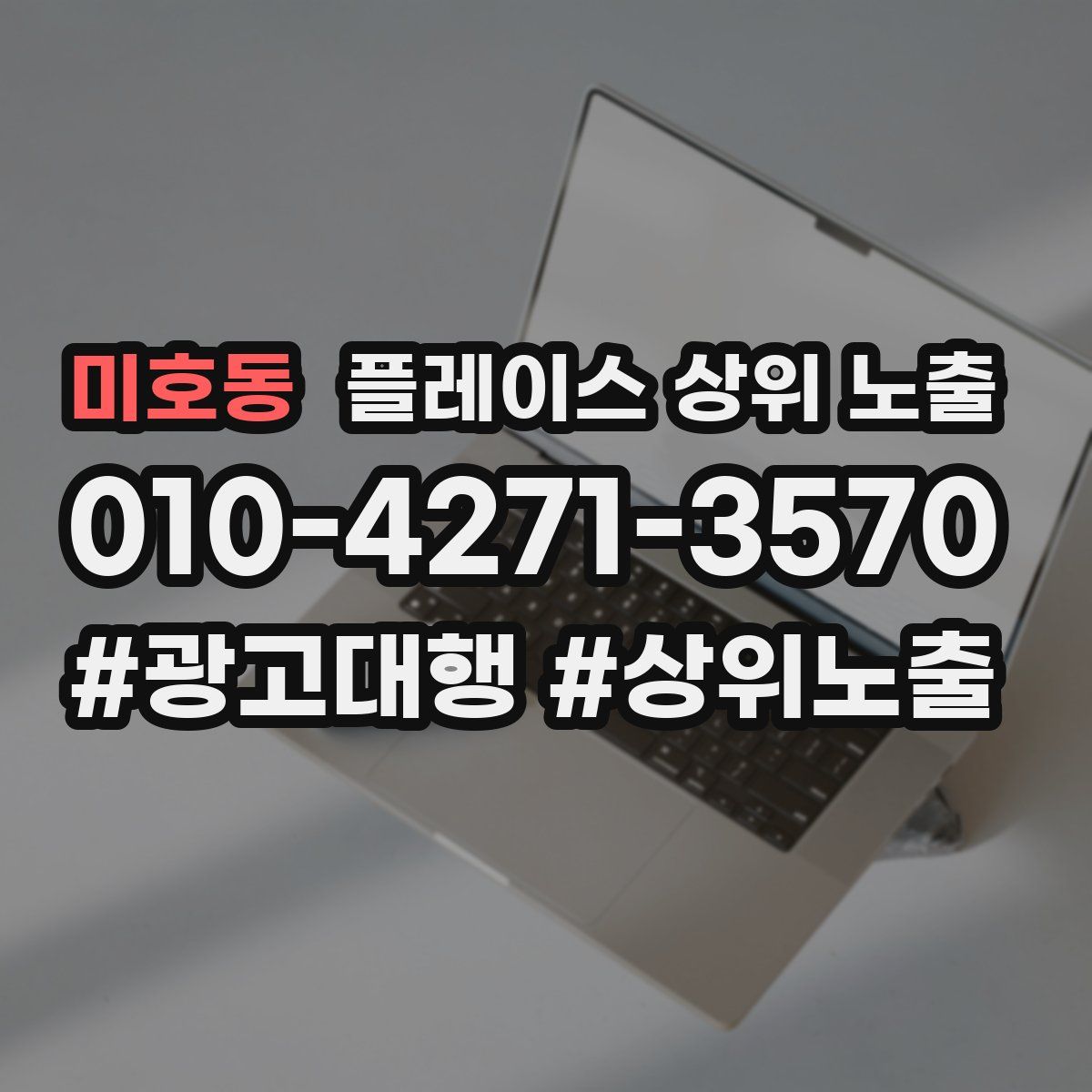 미호동 플레이스 상위 노출