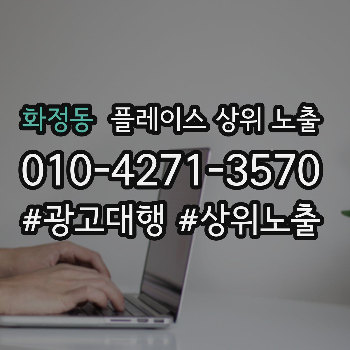 화정동 플레이스 상위 노출