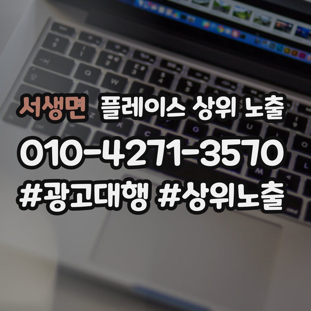 서생면 플레이스 상위 노출