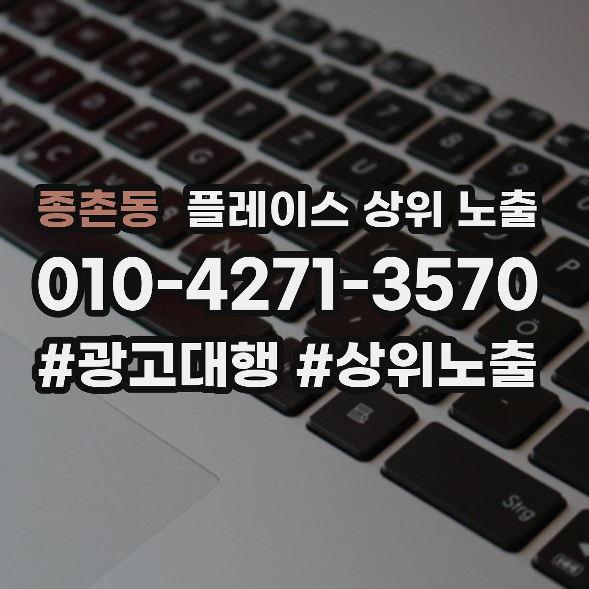 종촌동 플레이스 상위 노출