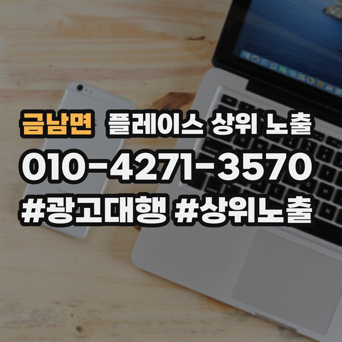 금남면 플레이스 상위 노출