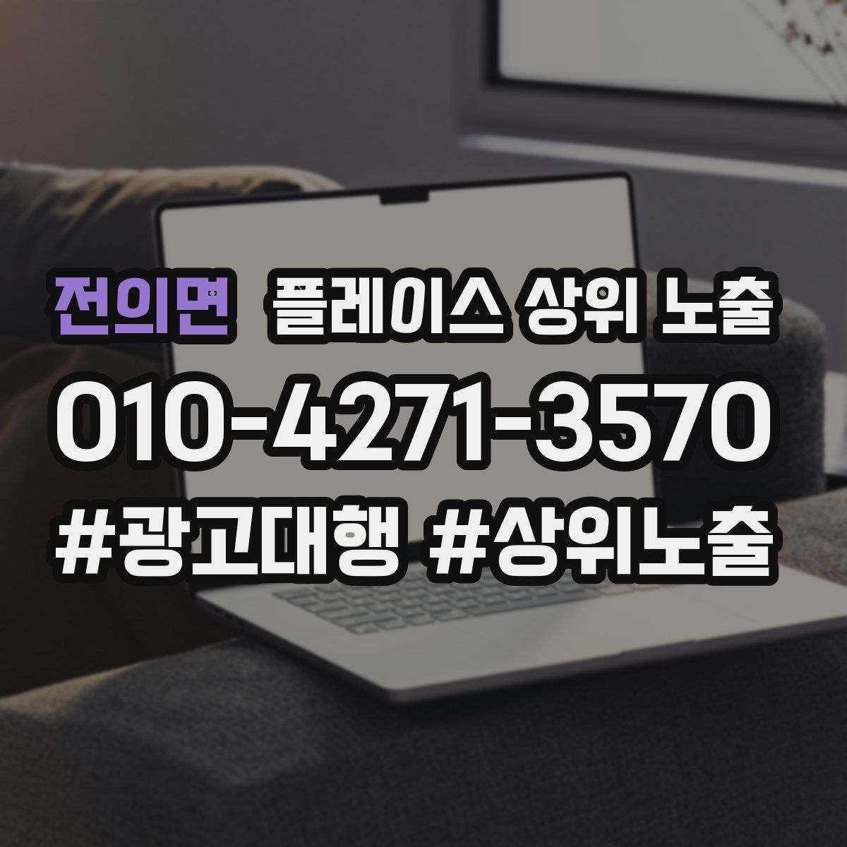 전의면 플레이스 상위 노출