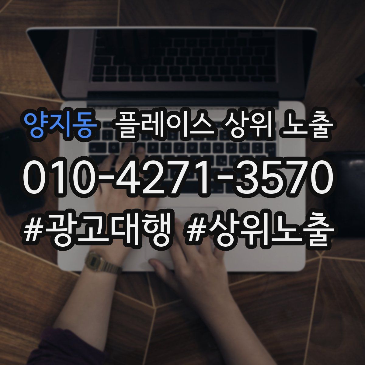 양지동 플레이스 상위 노출