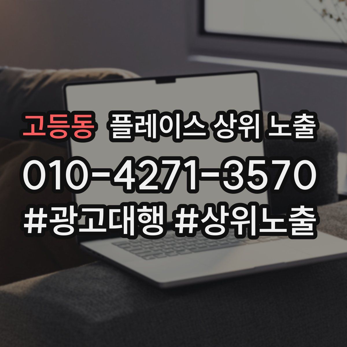 고등동 플레이스 상위 노출